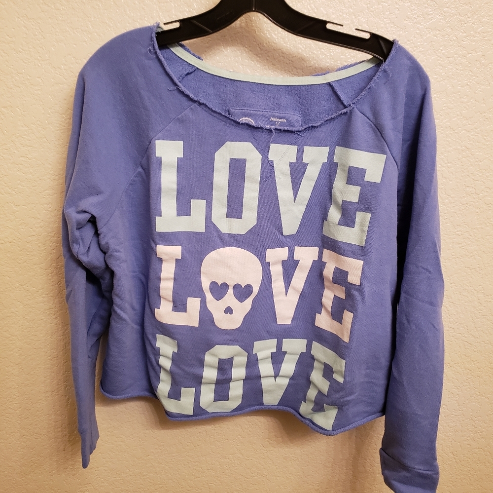 Women's off the shoulder PJ Top